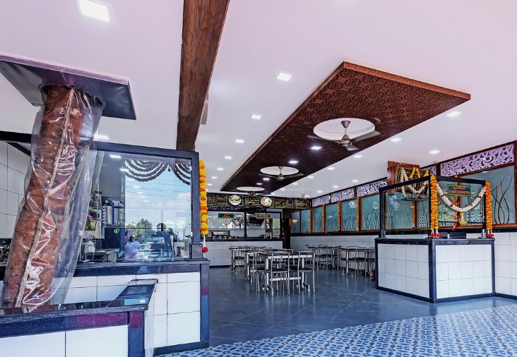 시설권리금 감가상각 비용 처리가 가능한 상가 점포의 주방 설비 및 내부 인테리어 시설물 사진