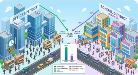 실전 상권 분석 리포트: 직주근접과 학원가 상권의 매출 차이와 입지 전략