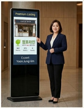 점포라인 프리미엄 유료 광고 시스템과 권리금 협상 전문가 윤정림 팀장의 매물 추천 서비스 안내