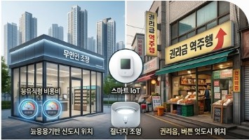 무인점포 고정비용 관리 상권분석 신도시 권리금 함정 구도심 역주행 사례