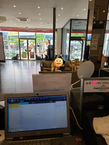 안동 옥동 카페 창업 매장 카운터 및 오토 운영 관리 공간